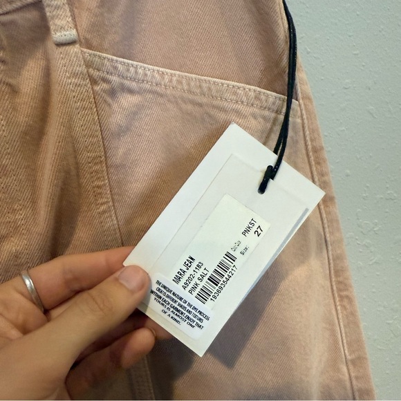 AGOLDE Mara Barrel Jeans in Pink Salt - Picture 12 of 15